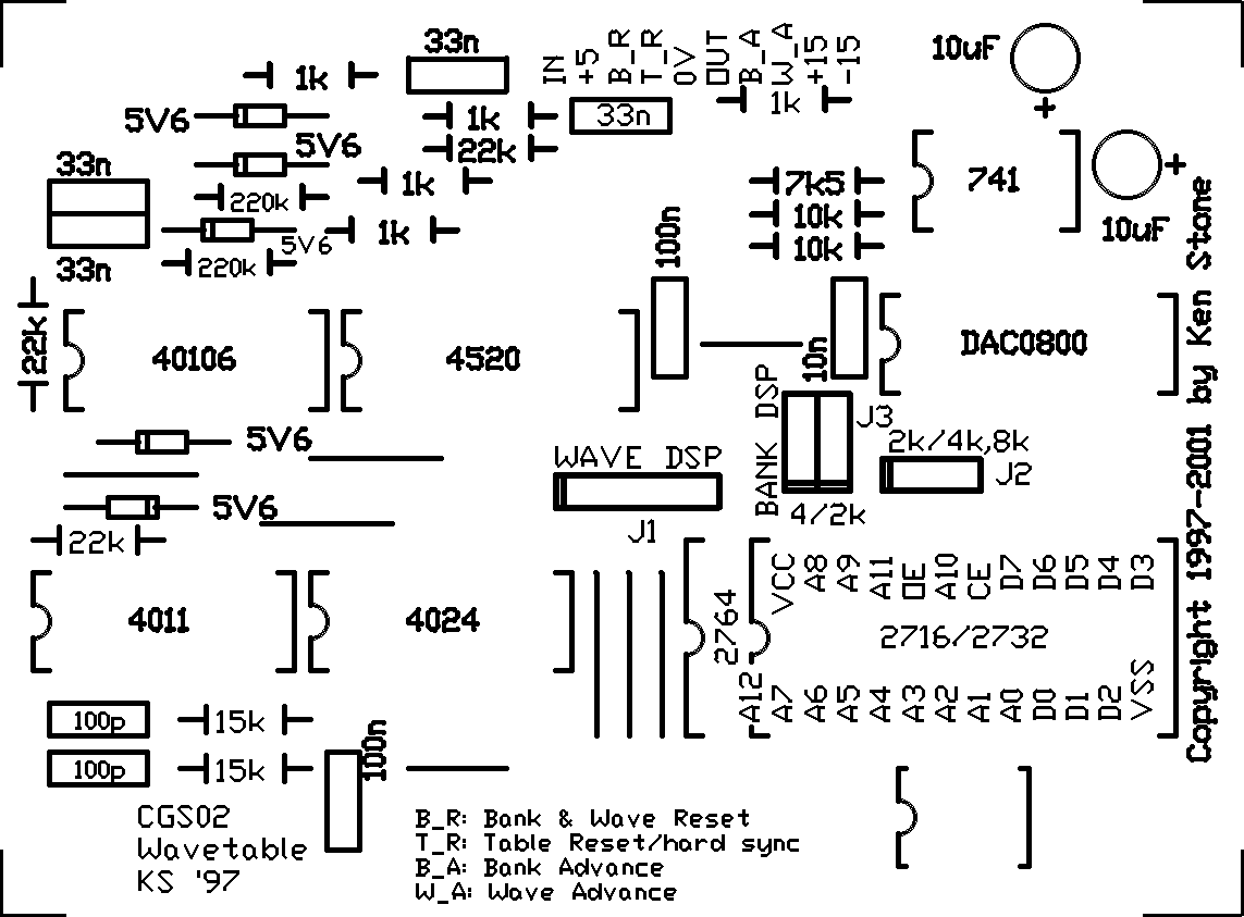Wave table PCB