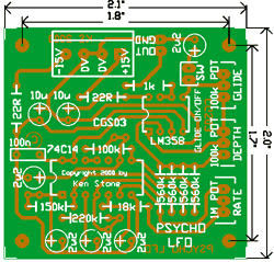 Psycho LFO schematic