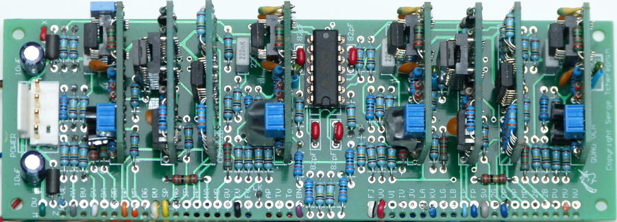 Serge Voltage Controlled Stereo Mixer