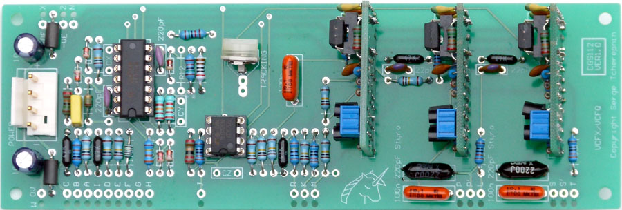 Serge Voltage Controlled Q VCF