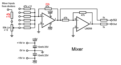 Sub-oscillator schematic