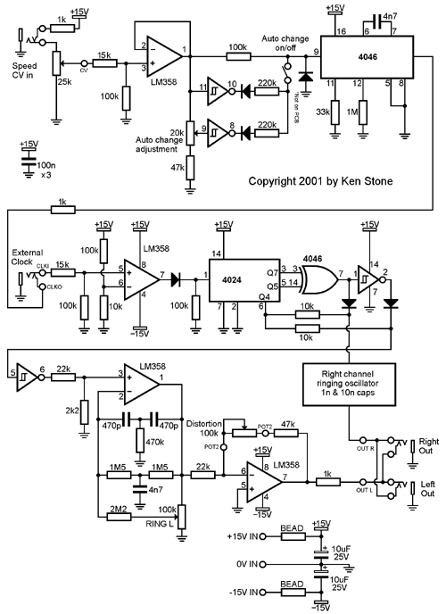 V8 Simulator schematic